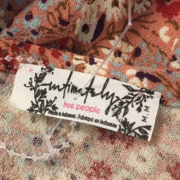 FREE PEOPLE INTIMATES spaghetti strap mini (flaw) - Picture 4 of 9